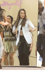 HAILEE STEINFELD on the Set of Love Myself Music Video in Los Angeles 07/22/2015