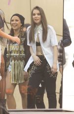 HAILEE STEINFELD on the Set of Love Myself Music Video in Los Angeles 07/22/2015