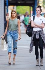 HAILEY and IRELAND BALDWIN Out Shopping in New York 07/28/2015