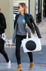 HAILEY BALDWIN Out Shopping in Sydney 07/02/2015