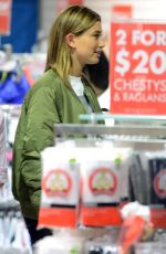 HAILEY BALDWIN Shopping at a Mall in Sydney 06/29/2015
