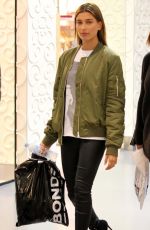 HAILEY BALDWIN Shopping at a Mall in Sydney 06/29/2015