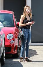 HALSTON SAGE in Jeans Out in Beverly Hills 07/10/2015