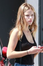 HALSTON SAGE in Jeans Out in Beverly Hills 07/10/2015