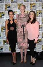 HAYLEY ATWELL at Women Who Kick Ass Panel at Comic-con in San Diego