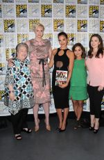 HAYLEY ATWELL at Women Who Kick Ass Panel at Comic-con in San Diego