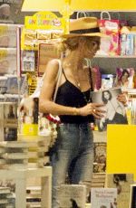 HEIDI KLUM at Leonardo Da Vinci Airport in Rome 07/17/2015