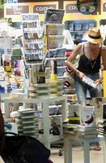 HEIDI KLUM at Leonardo Da Vinci Airport in Rome 07/17/2015