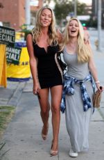 HEIDI MONTAG Leaves a Comedy Club in Los Angeles 07/29/2015