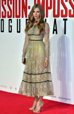 HERMIONE CORFIELD at Mission: Impossible - Rogue Nation Premiere in London
