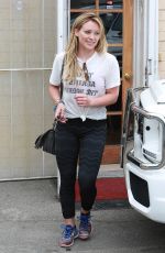 HILARY DUFF at Hhouse of Tayloring in West Hollywood 07/01/2015