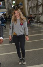 HILARY DUFF at Los Angeles International Airport 07/03/2015