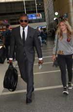 HILARY DUFF at Los Angeles International Airport 07/03/2015