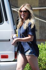 HILARY DUFF Leaves Nine Zero One Salon in West Hollywood 07/02/2015