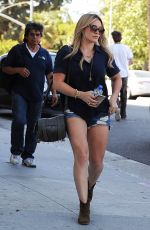 HILARY DUFF Leaves Nine Zero One Salon in West Hollywood 07/02/2015