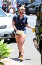 HILARY DUFF Leaves Nine Zero One Salon in West Hollywood 07/02/2015