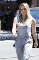 HILARY DUFF Out and About in Beverly Hills 07/24/2015