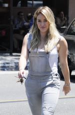HILARY DUFF Out and About in Beverly Hills 07/24/2015