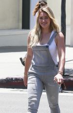HILARY DUFF Out and About in Beverly Hills 07/24/2015