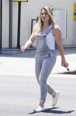 HILARY DUFF Out and About in Beverly Hills 07/24/2015