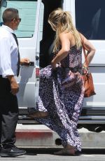 HILARY DUFF Out and About in Studio City 07/14/2015