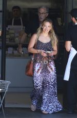 HILARY DUFF Out and About in Studio City 07/14/2015