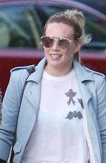HILARY DUFF Out with Friends in West Hollywood 06/29/2015