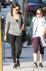 HILARY DUFF Out with Friends in West Hollywood 06/29/2015