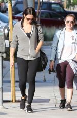 HILARY DUFF Out with Friends in West Hollywood 06/29/2015