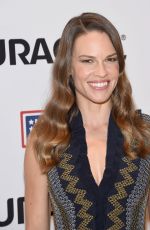HILARY SWANK at Comfort Crew for Military Kids Event in New York