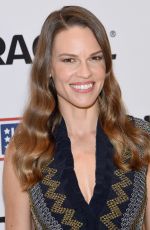 HILARY SWANK at Comfort Crew for Military Kids Event in New York