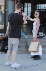 HLSEY Out Shopping in Los Angeles 07/23/2015