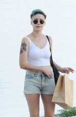 HLSEY Out Shopping in Los Angeles 07/23/2015