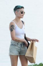 HLSEY Out Shopping in Los Angeles 07/23/2015