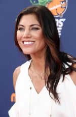 HOPE SOLO at Nickelodeon Kids’ Choice Sports Awards in Westwood