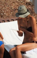MARIA SHARAPOVA in Bikini at a Beach in Montenegro 07/19/2015
