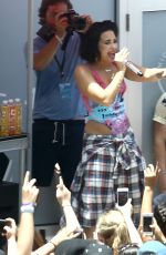 DEMI LOVATO at Cool for the Summer Pool Party Tour in Miami