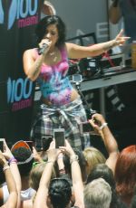 DEMI LOVATO at Cool for the Summer Pool Party Tour in Miami