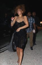 RIHANNA Leaves 1Oak in New York 07/19/2015
