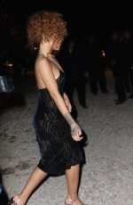 RIHANNA Leaves 1Oak in New York 07/19/2015