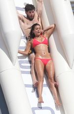 NINA DOBREV in Bikini at a Yach in St. Tropez 07/24/2015