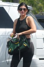 KYLIE JENNER Out and About in Calabasas 07/02/2015