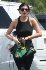 KYLIE JENNER Out and About in Calabasas 07/02/2015