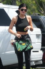 KYLIE JENNER Out and About in Calabasas 07/02/2015