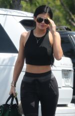 KYLIE JENNER Out and About in Calabasas 07/02/2015