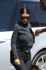 KIM KARDASHIAN Out and About in Los Angeles 07/03/2015