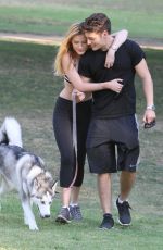 BELLA THORNE at a Park in Los Angeles 07/15/2015