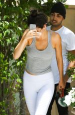 KENDALL JENNER in Tights Out in Beverly Hills 07/17/2015