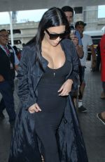 KIM KARDASHIAN at LAX Airport in Los Angeles 07/19/2015
