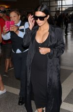 KIM KARDASHIAN at LAX Airport in Los Angeles 07/19/2015